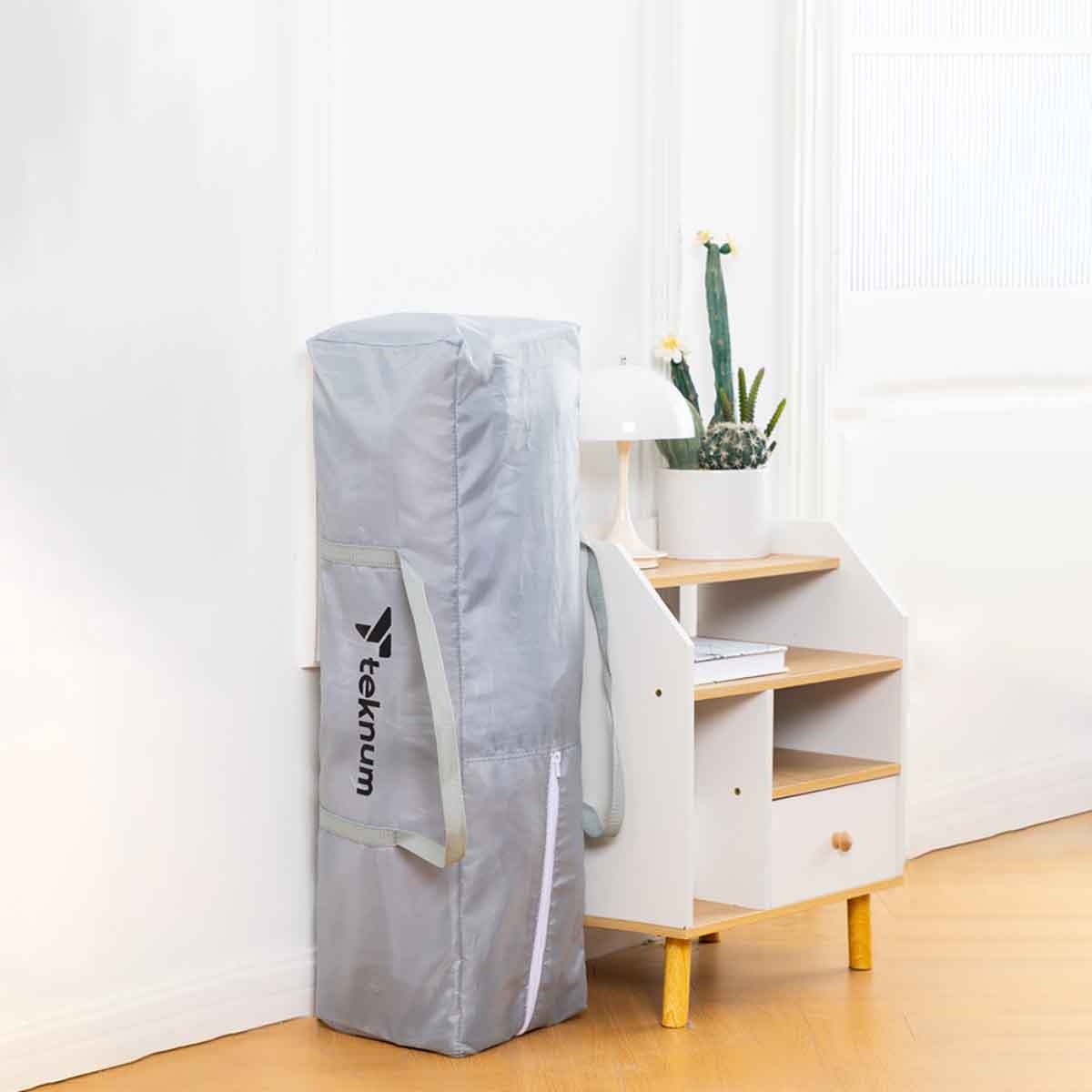 Teknum Medium One Minute Fold Unfold Playpen with Mattress & Balls Toddler, 0-2 Years