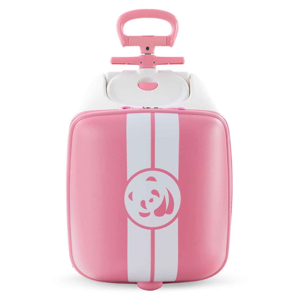 تيكنوم حقيبة سفر رايد أون 3 في 1 بتصميم باندا للأطفال، 0-2 سنة