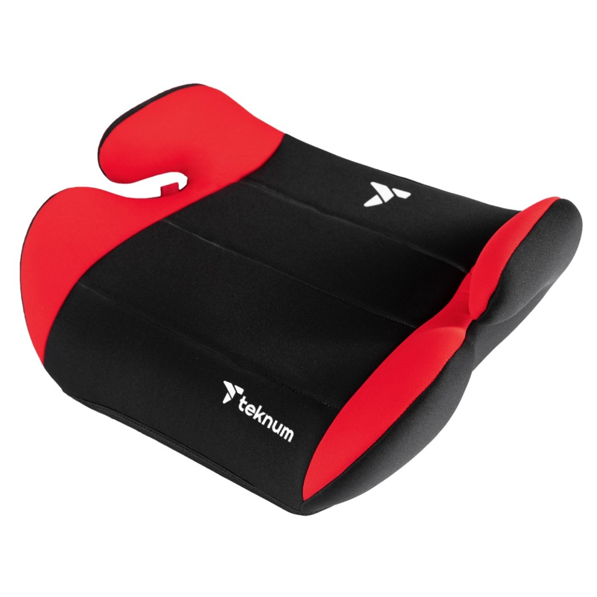 تيكنوم مقعد سيارة بوستر بلوتو 4 باللون الأحمر للجنسين من عمر 5 إلى 7 سنوات