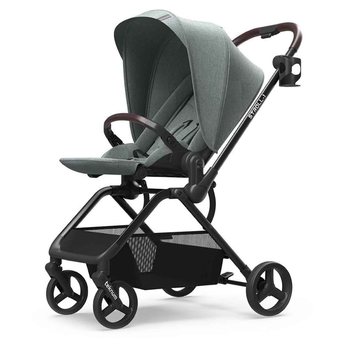 Teknum Stroll1 Olive Green Reversible Travel Stroller