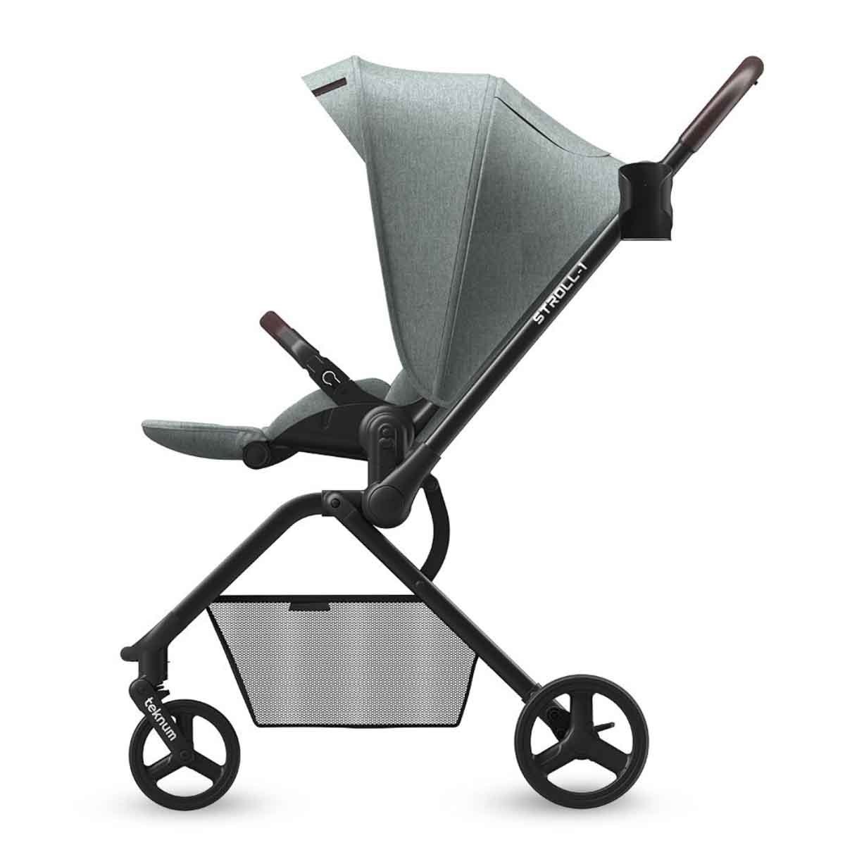 تكنم عربة أطفال ستروول 1 قابلة للعكس بلون أخضر زيتوني