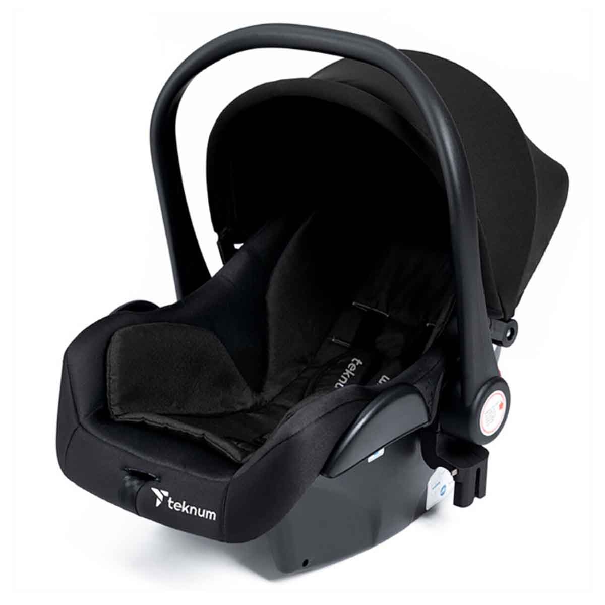 Teknum Black Travel Car Seat Toddler, 0-2 Years