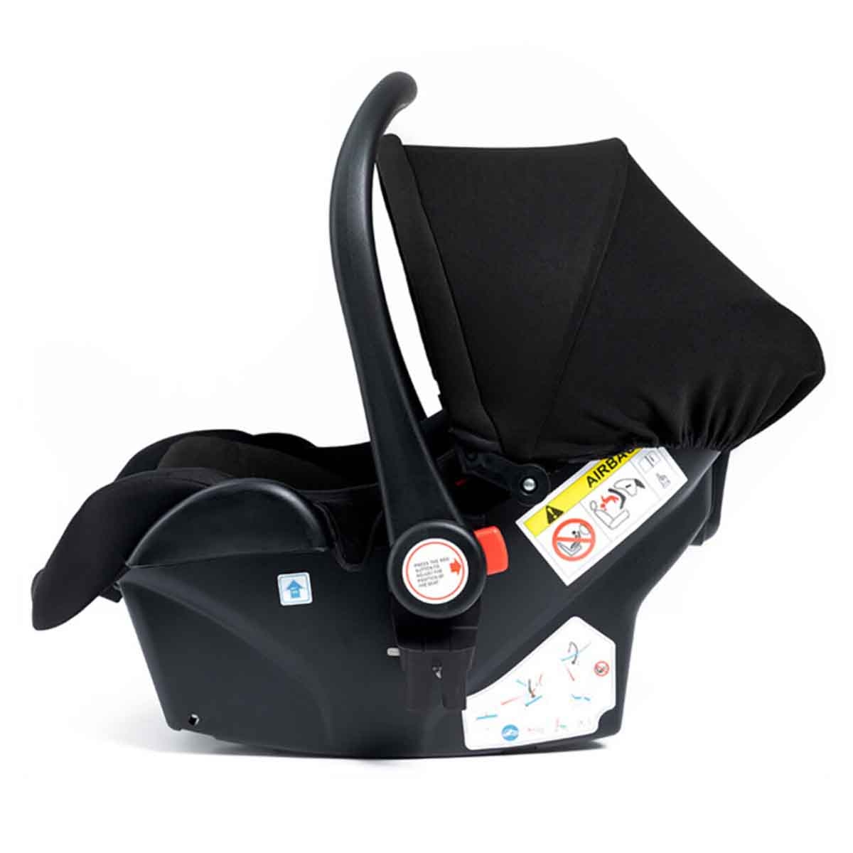 Teknum Black Travel Car Seat Toddler, 0-2 Years