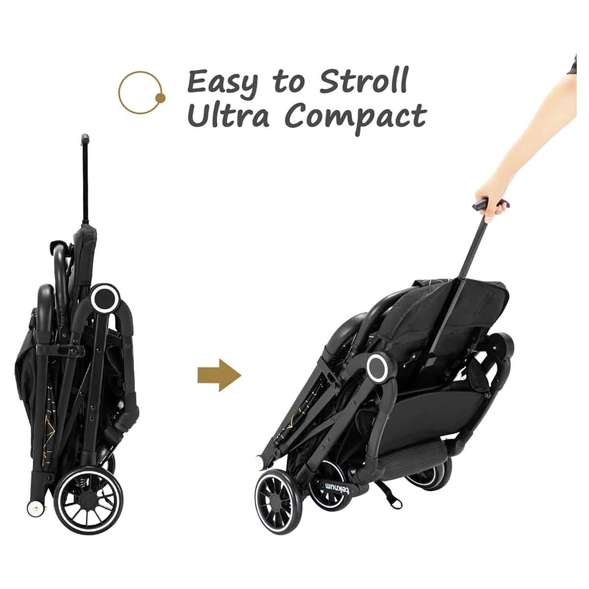 Teknum TravelZen Stroller with Coffee Cup Holder