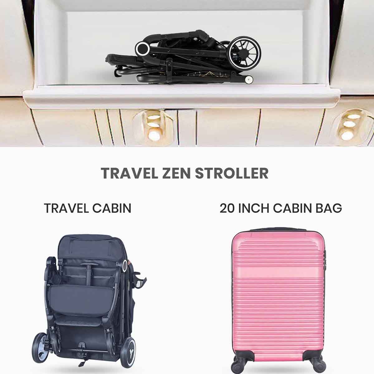 Teknum TravelZen Stroller with Coffee Cup Holder