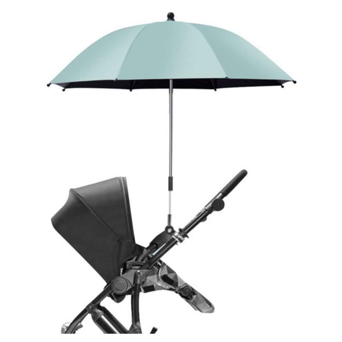 Teknum Universal Stroller Umbrella with Holder Clip Clamp