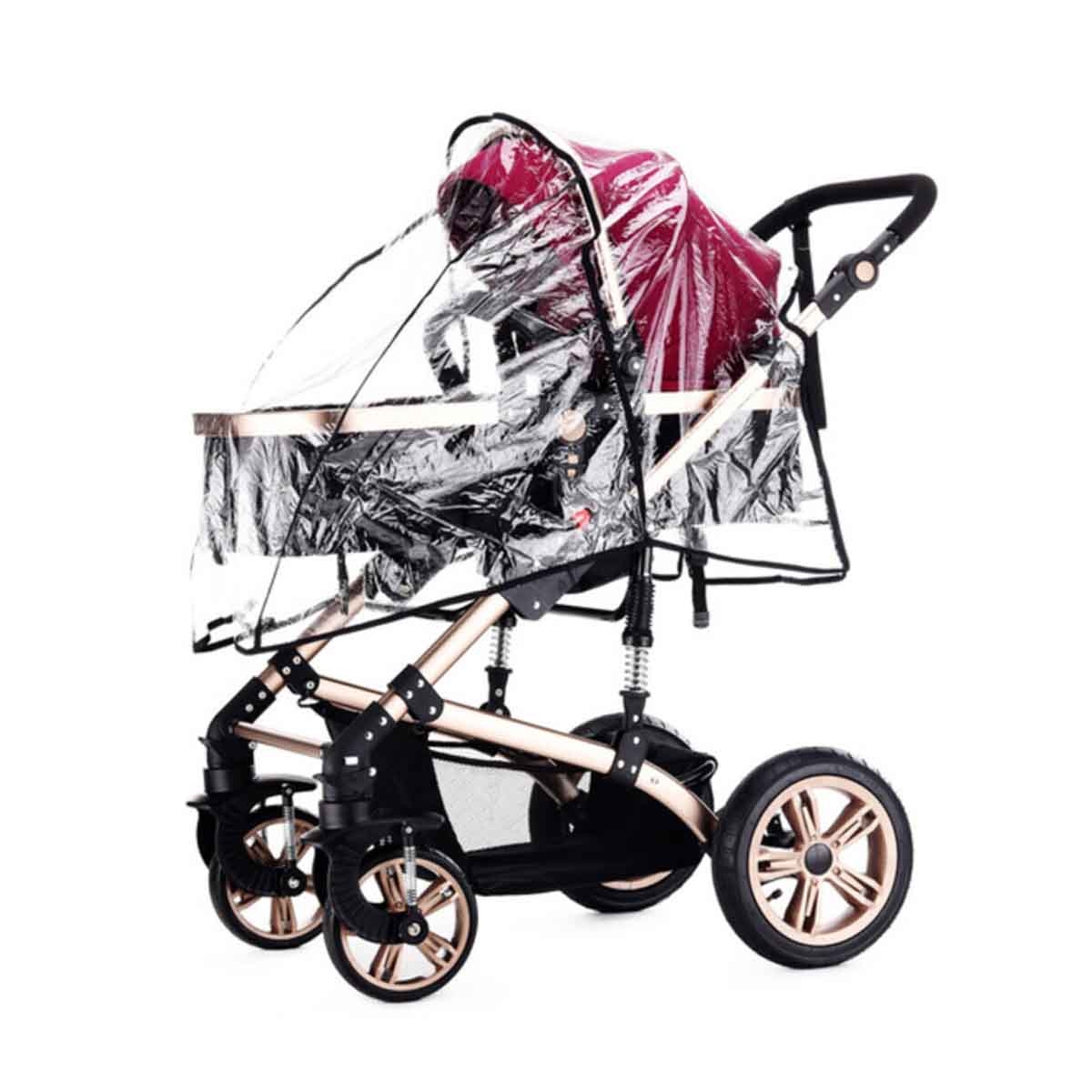 Teknum Wine 3-in-1 Pram Stroller Toddler, 0-2 Years