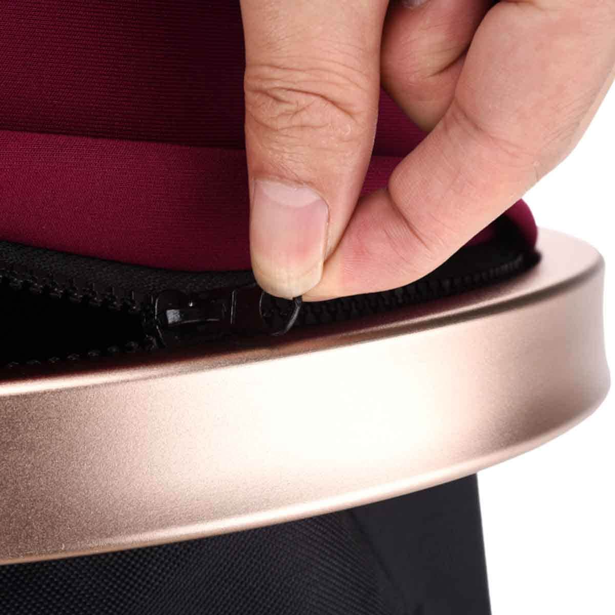 تيكنوم عربة أطفال 3 في 1 نبيذي للأطفال، 0-2 سنة