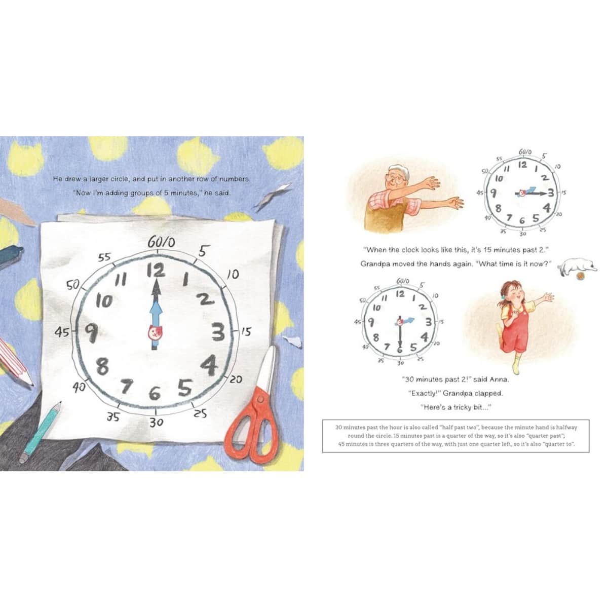 Telling the Time with Anna: First Skills by Vivian French - 01 Aug 2024