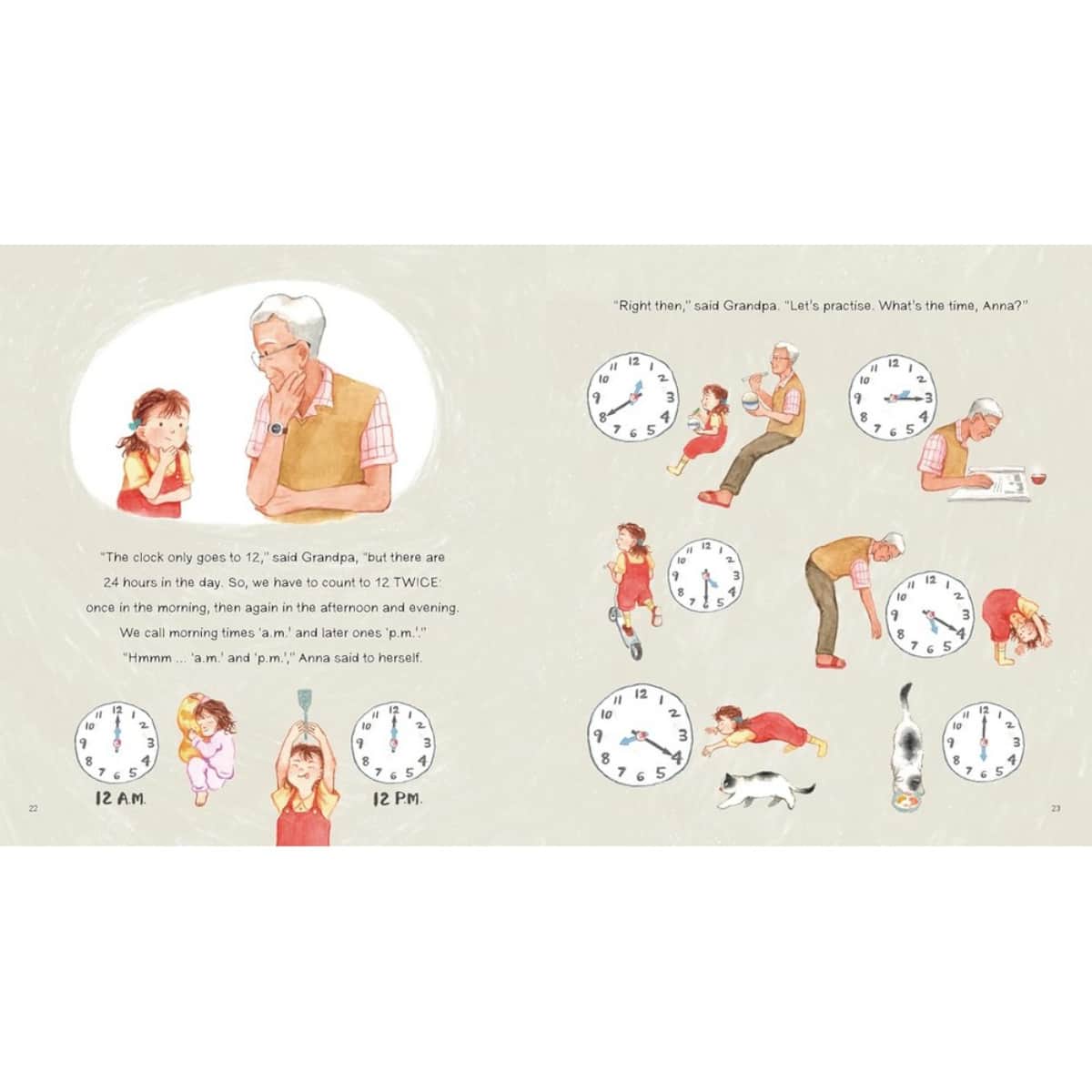 Telling the Time with Anna: First Skills by Vivian French - 01 Aug 2024