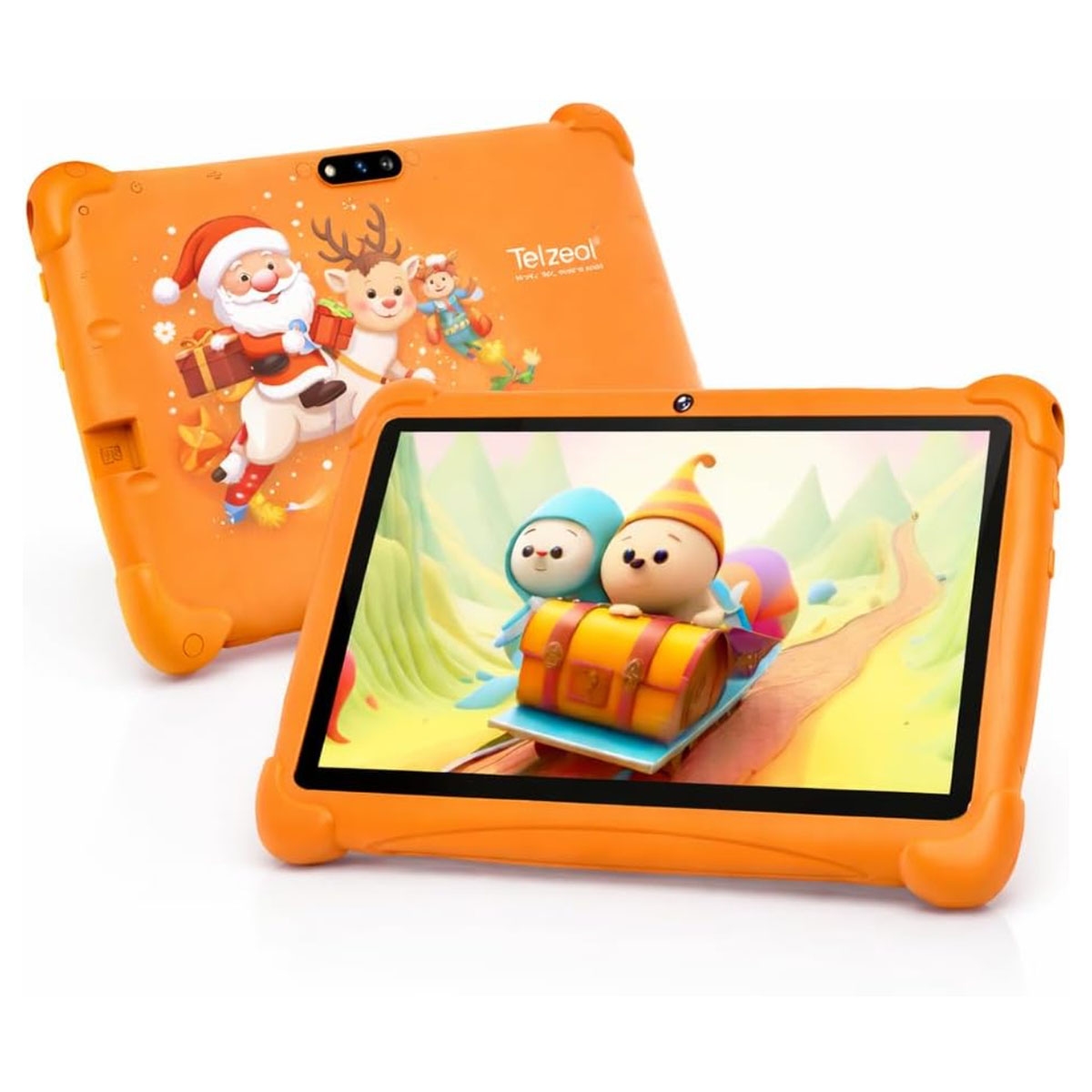 Telzeal P602 Smart Kids Android Tablet (4GB + 128GB) - Orange
