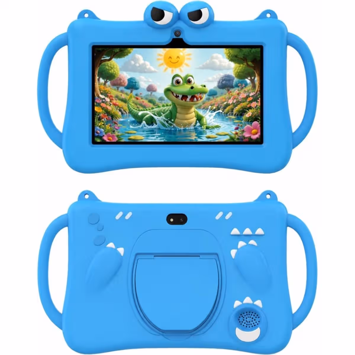 Telzeal P604 Smart Kids (6GB + 256GB) - Blue & Pink Android Tablet Bundle