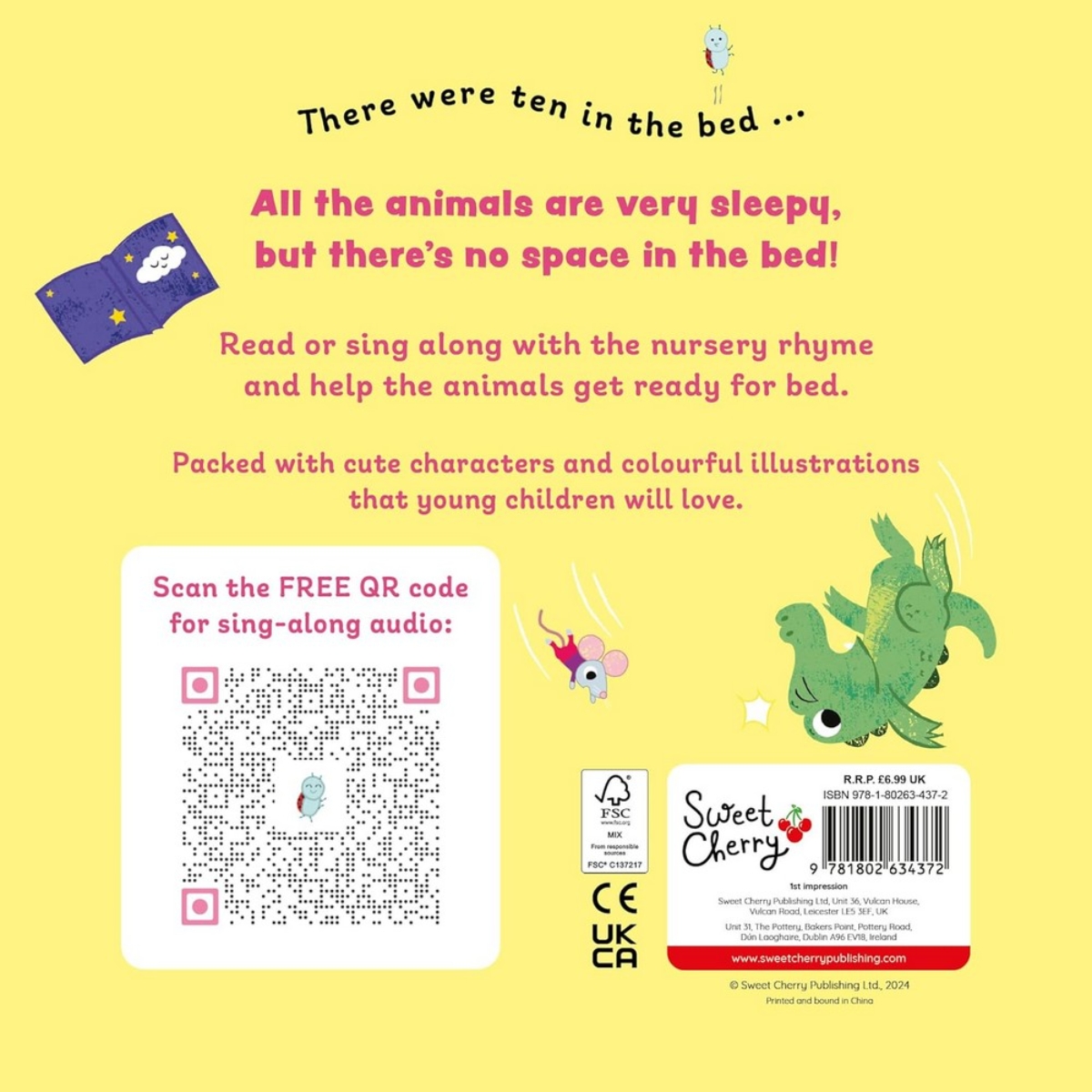 Ten in the Bed Sing Along Nursery Rhymes by Kevin Payne - 7 Jan 2024