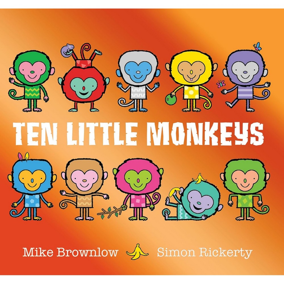 Ten Little Monkeys: تأليف مايك براونلو - 6 أغسطس 2020