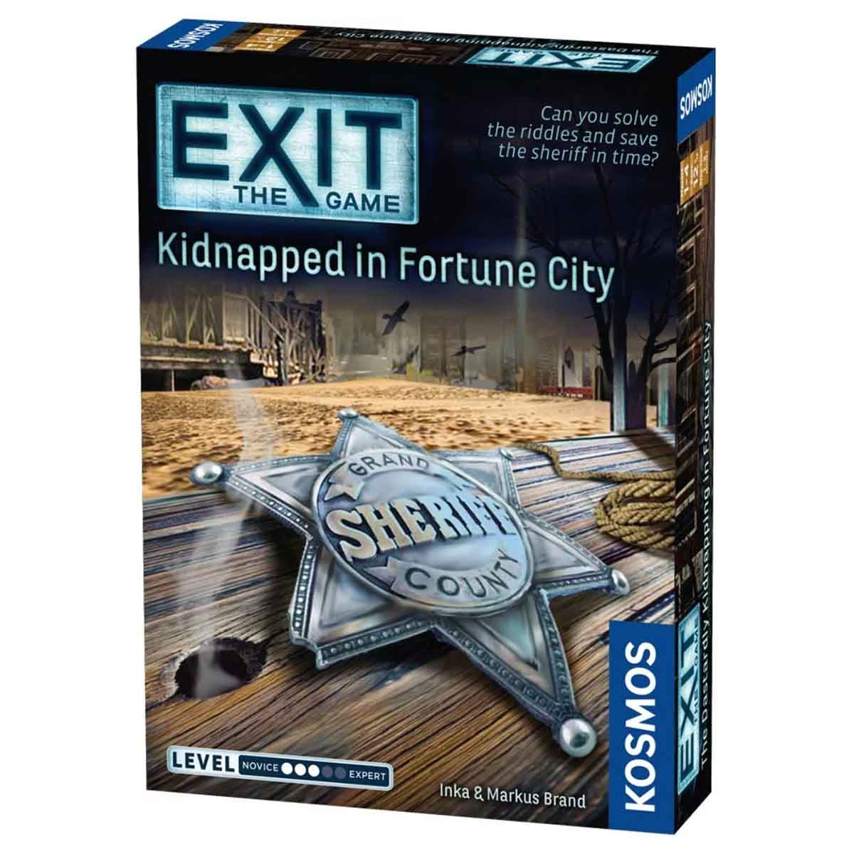 Thames & Kosmos Exit - Kidnapped in Fortune City Board Game Unisex, 13+ Years
