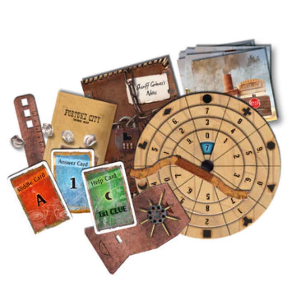 Thames & Kosmos Exit - Kidnapped in Fortune City Board Game Unisex, 13+ Years