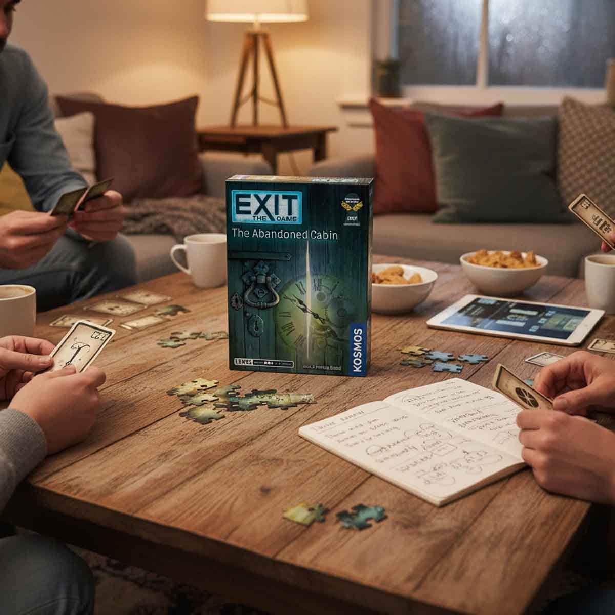 Thames & Kosmos Exit - The Abandoned Cabin Board Game Unisex, 13+ Years