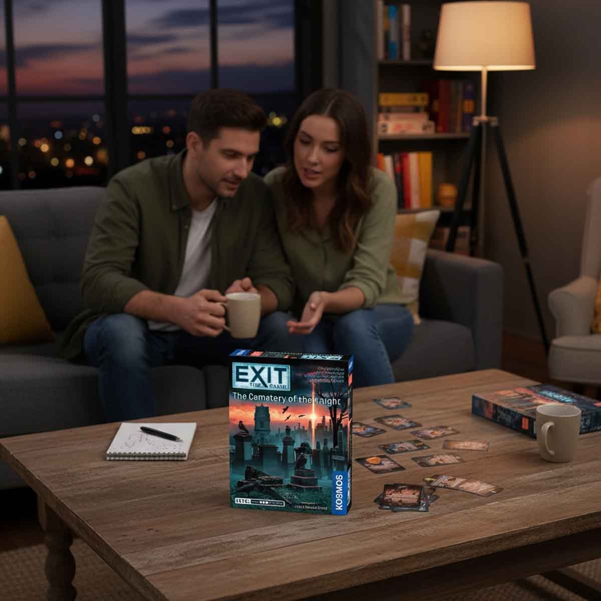 Thames & Kosmos Exit - The Cemetery Of The Knight Board Game Unisex, 13+ Years