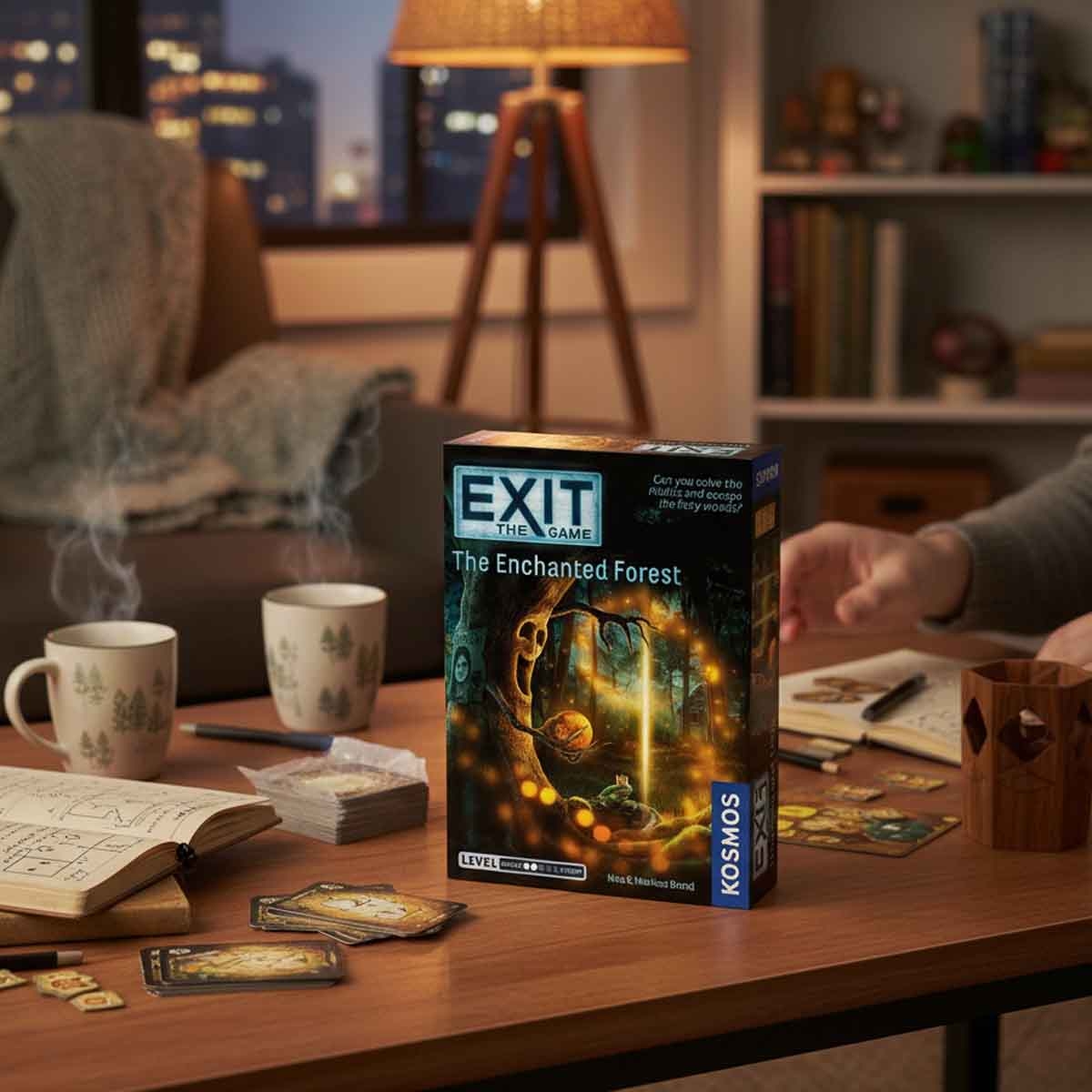 Thames & Kosmos Exit - The Enchanted Forest Board Game Unisex, 13+ Years