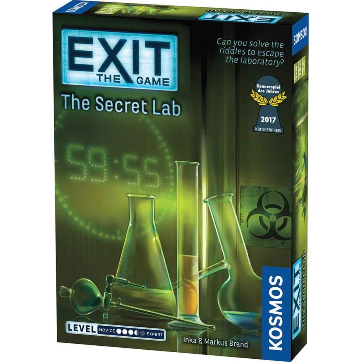 Thames & Kosmos Exit - The Secret Lab Board Game Unisex, 13+ Years