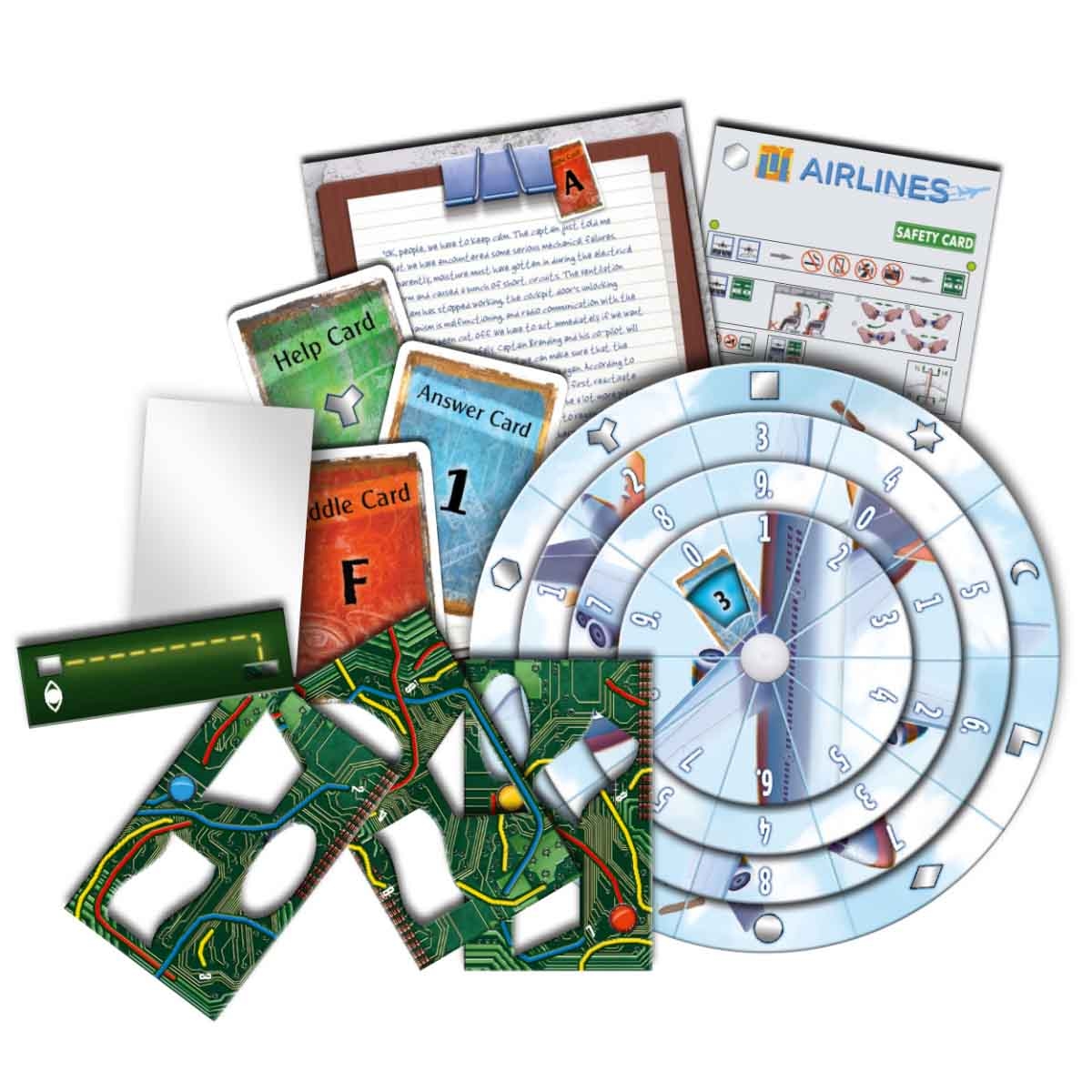 Thames & Kosmos Exit - The Stormy Flight Board Game Unisex, 13+ Years