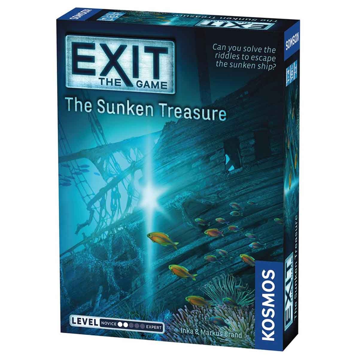 Thames & Kosmos Exit - The Sunken Treasure Board Game Unisex, 13+ Years