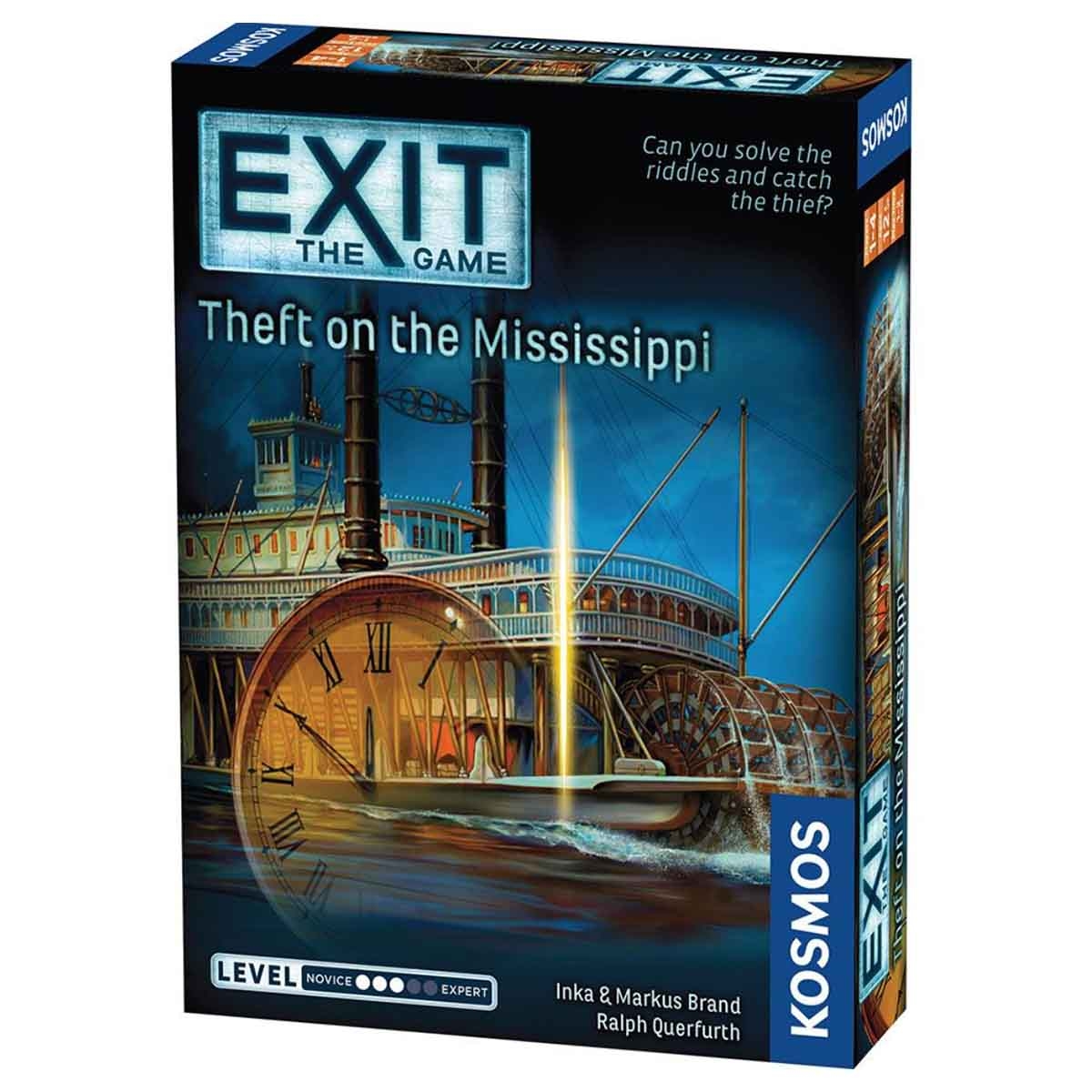 Thames & Kosmos Exit - Theft on the Mississippi Board Game Unisex, 13+ Years