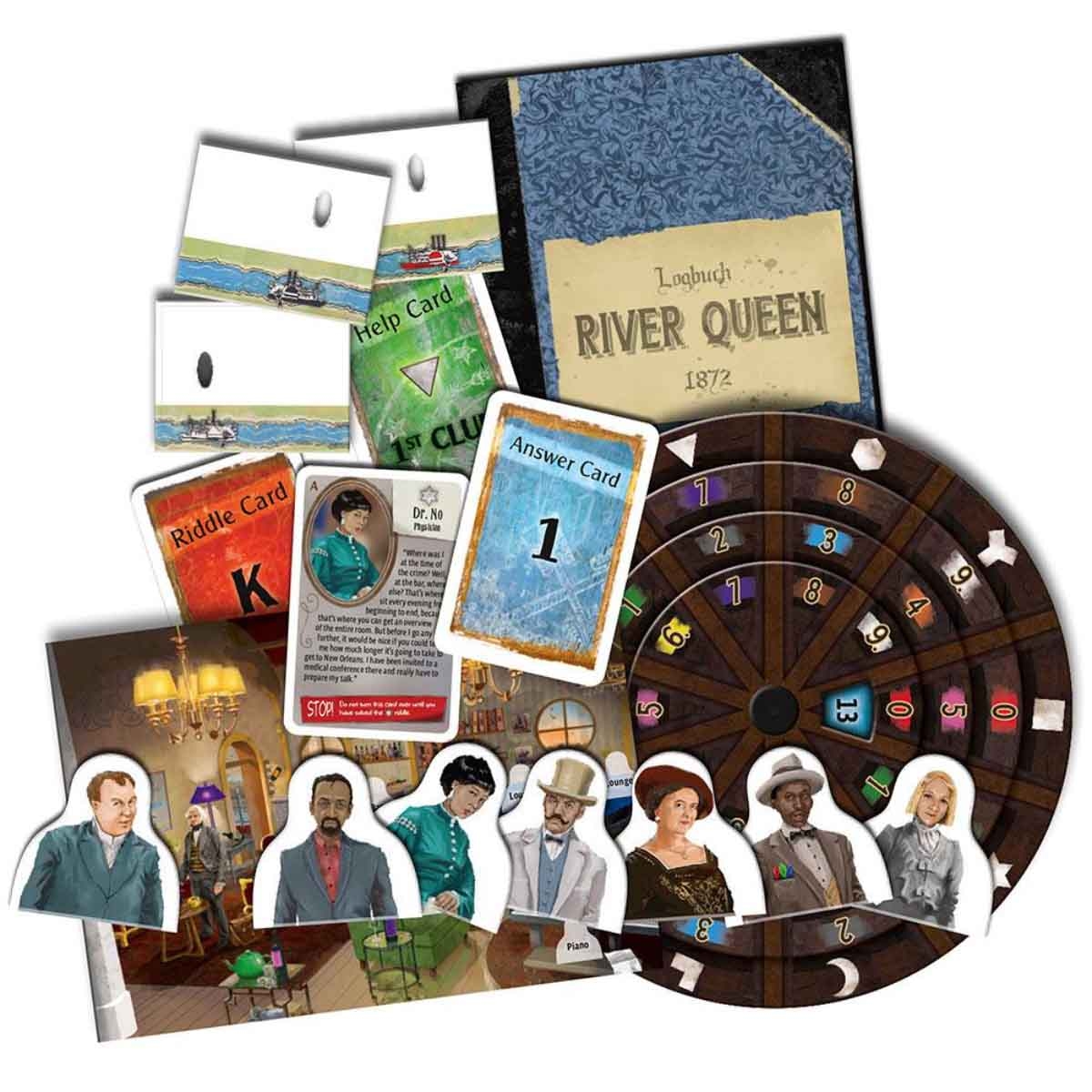 Thames & Kosmos Exit - Theft on the Mississippi Board Game Unisex, 13+ Years