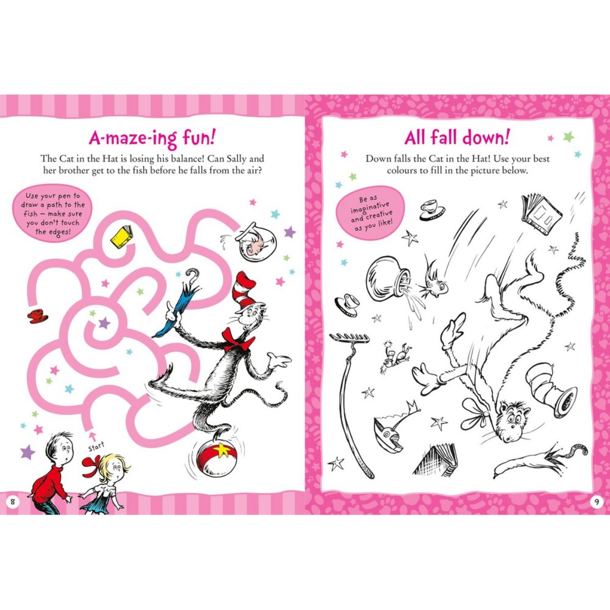 The Cat in the Hat Activity Book تأليف د. سوس - 17 أبريل 2024