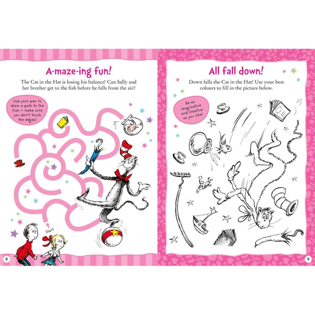 The Cat in the Hat Activity Book تأليف د. سوس - 17 أبريل 2024