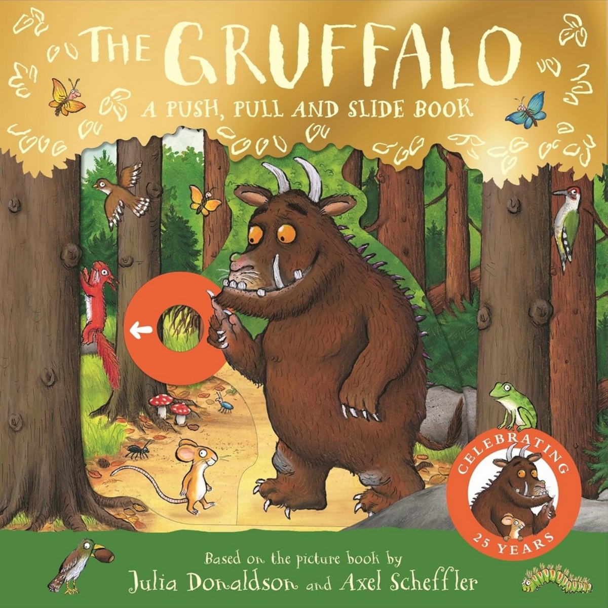 The Gruffalo: كتاب ادفع واسحب وانزلق تأليف جوليا دونالدسون - 1 فبراير 2024