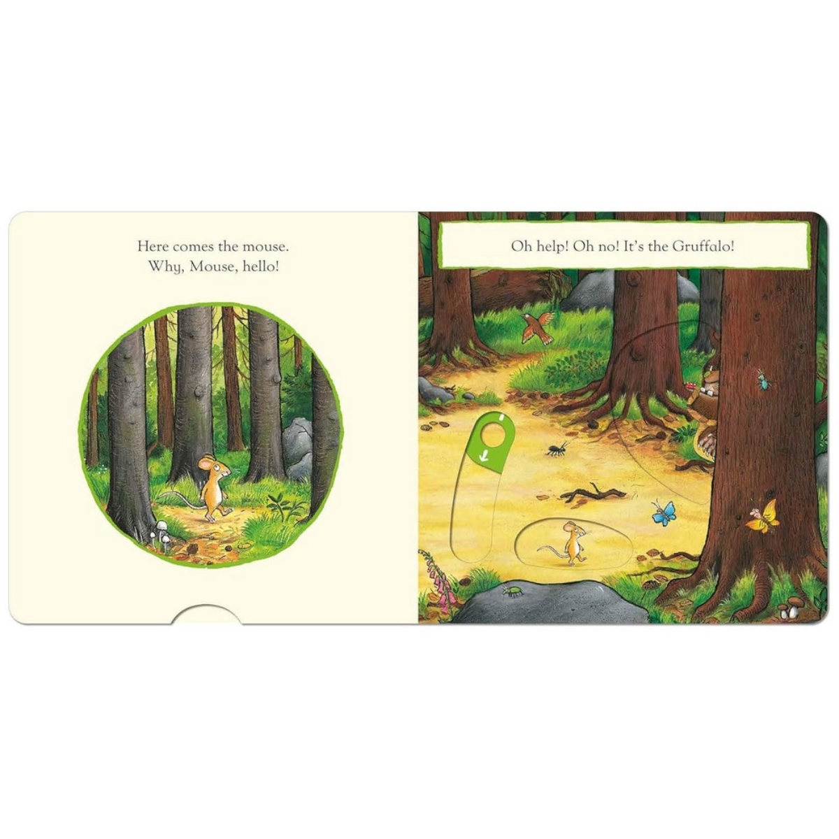 The Gruffalo: كتاب ادفع واسحب وانزلق تأليف جوليا دونالدسون - 1 فبراير 2024