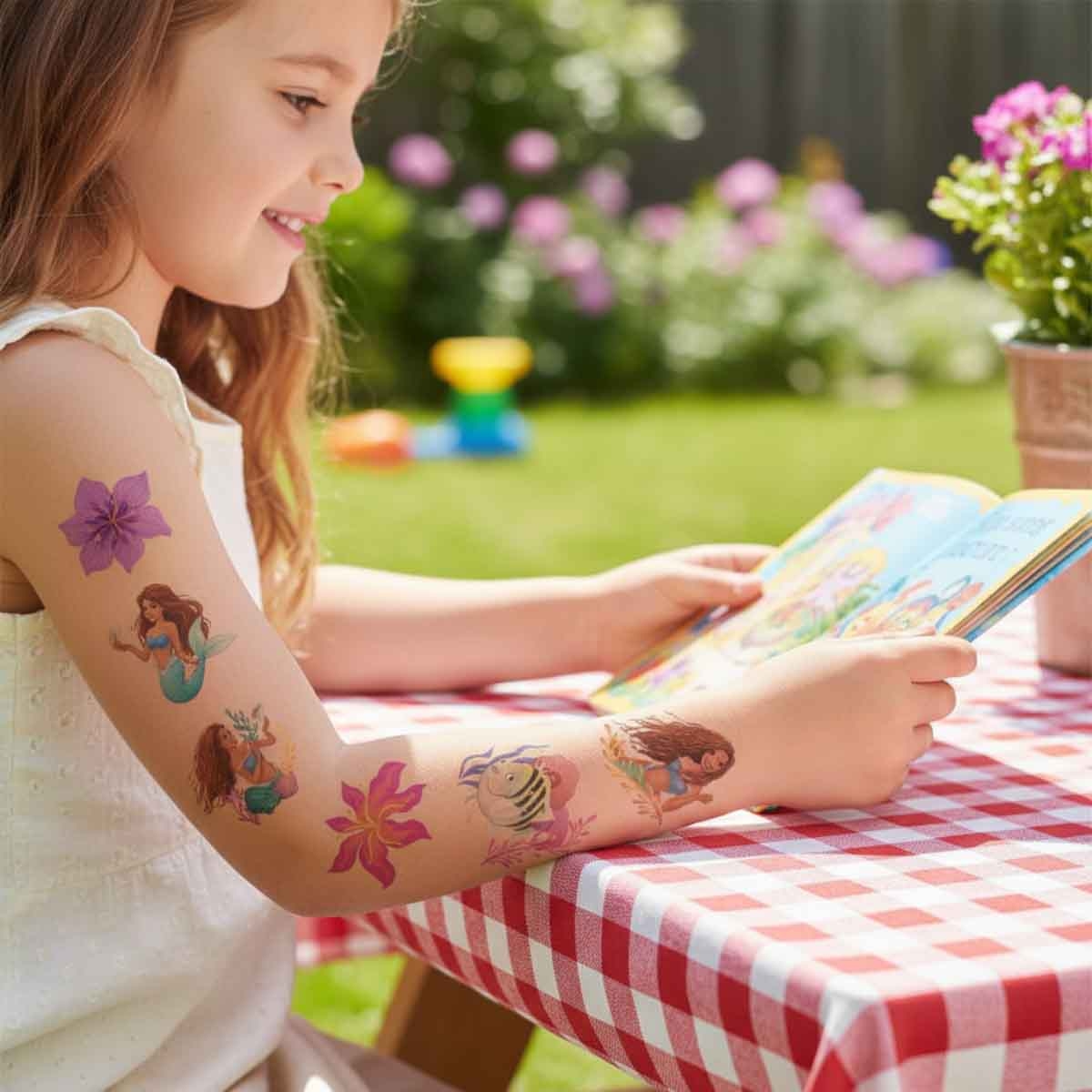 Disney The Little Mermaid 8-Piece Tattoo Favors Set