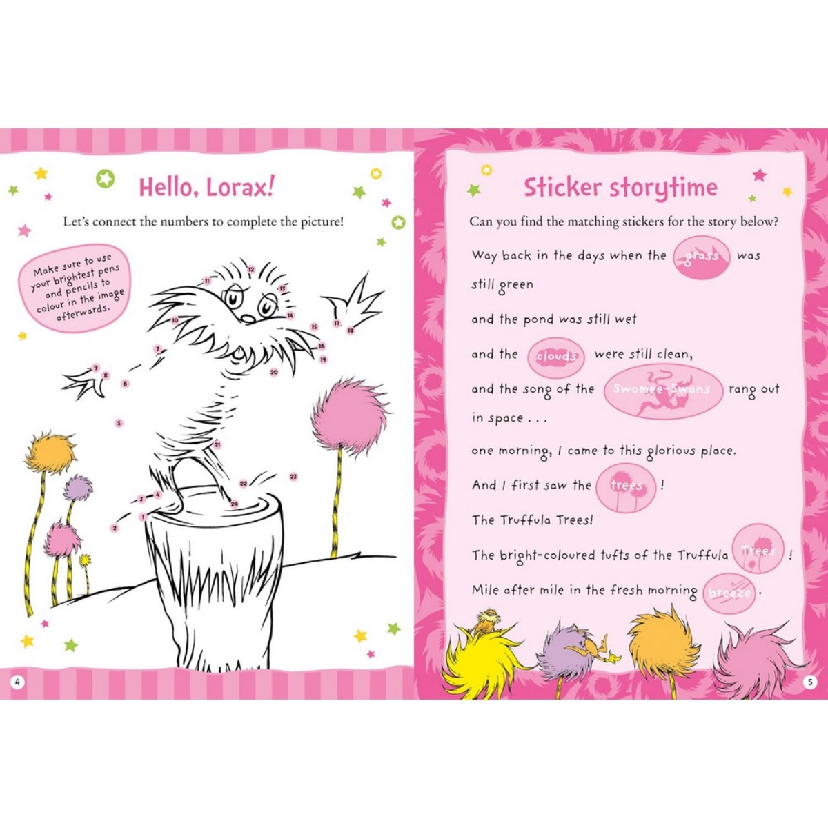 The Lorax Activity Book تأليف د. سوس - 28 مارس 2024