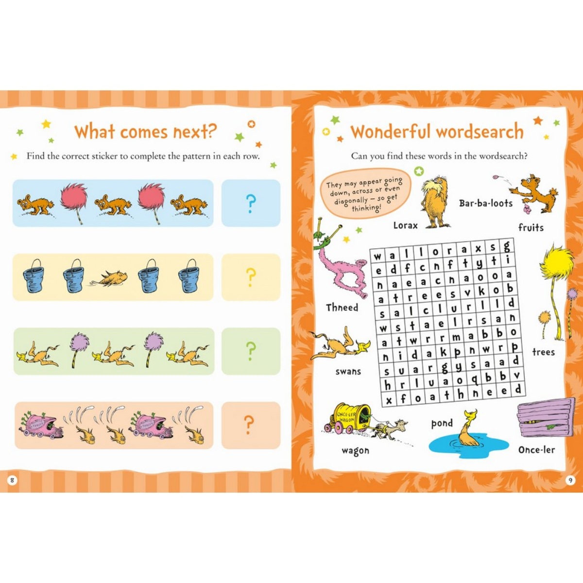The Lorax Activity Book تأليف د. سوس - 28 مارس 2024