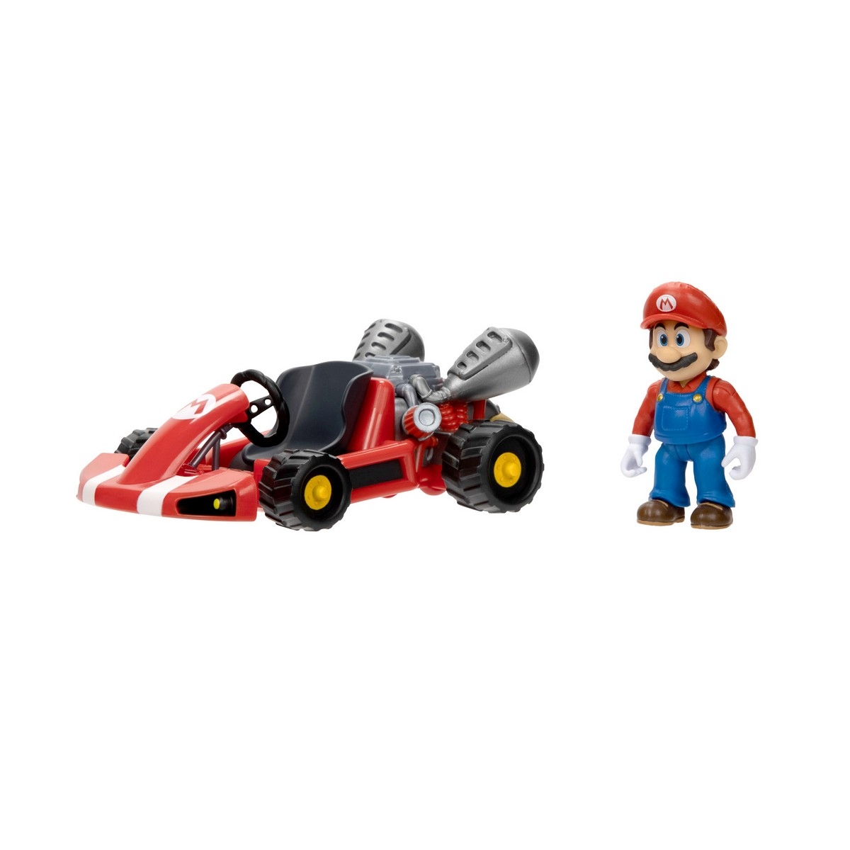 The Super Mario Bros. Movie 2.5" with Kart Assorted Action Figure Unisex, 5-7 Years