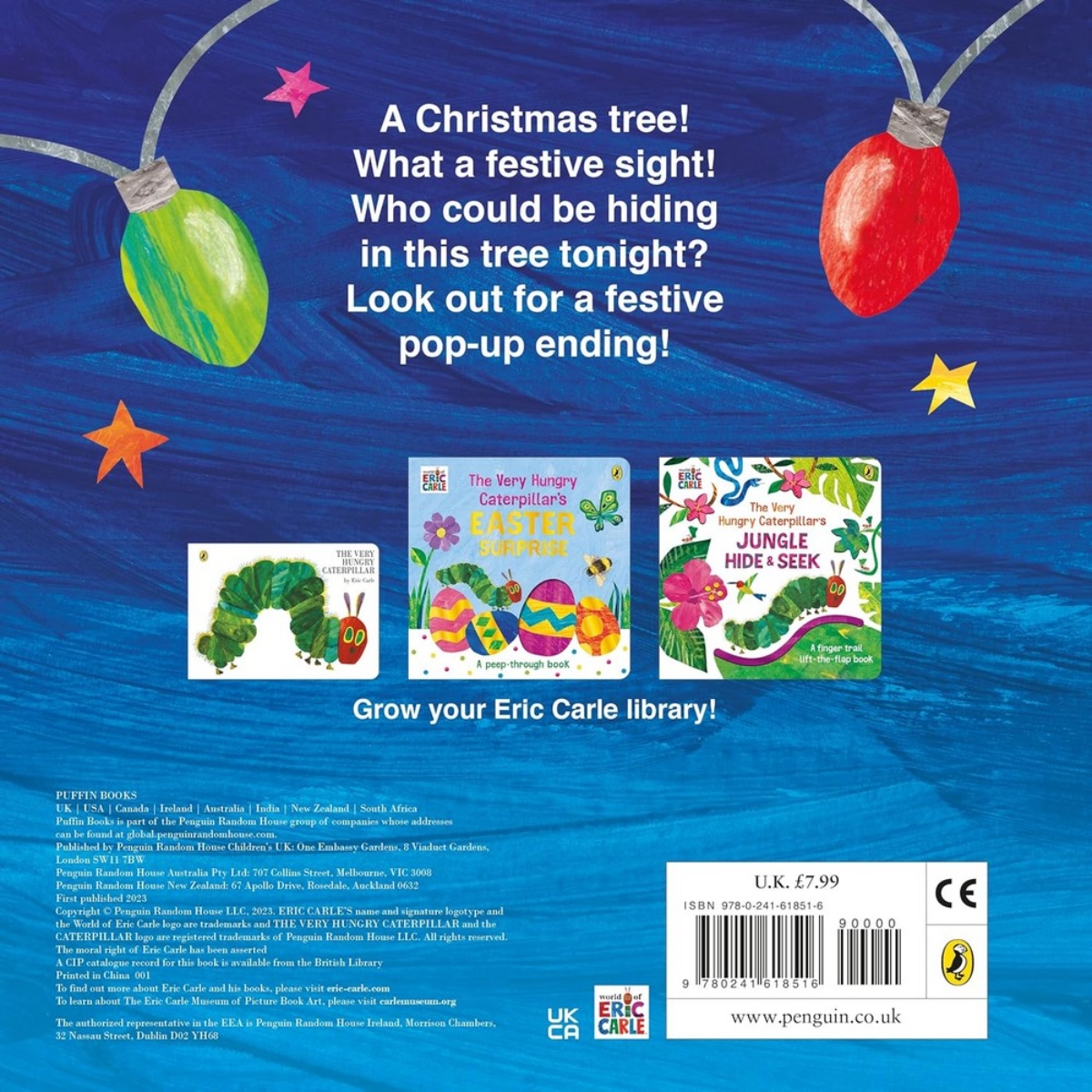 The Very Hungry Caterpillar's Christmas Tree تأليف إيريك كارل - 28 سبتمبر 2023