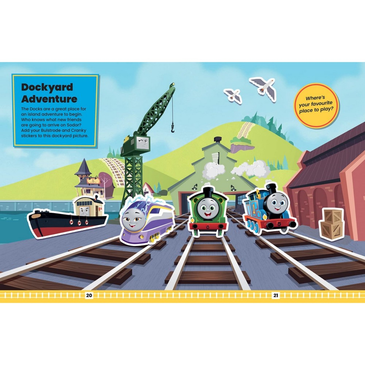 Thomas & Friends: مشاهد ملصقات سريعة تأليف توماس وأصدقاؤه - 3 فبراير 2022