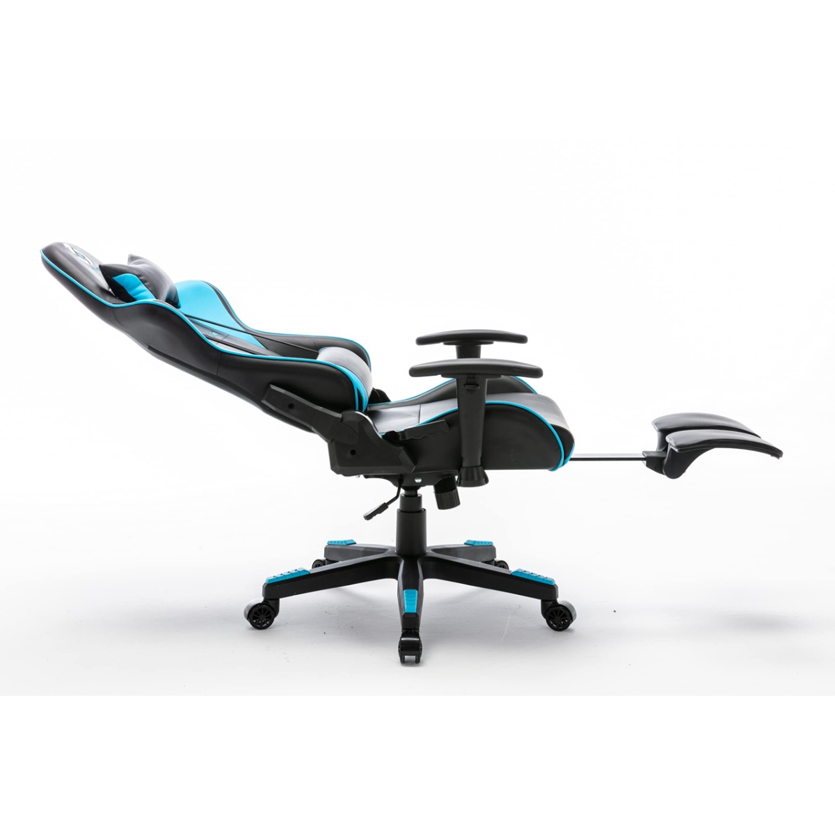 369 Black/Blue Adjustable K3 Gaming Chair