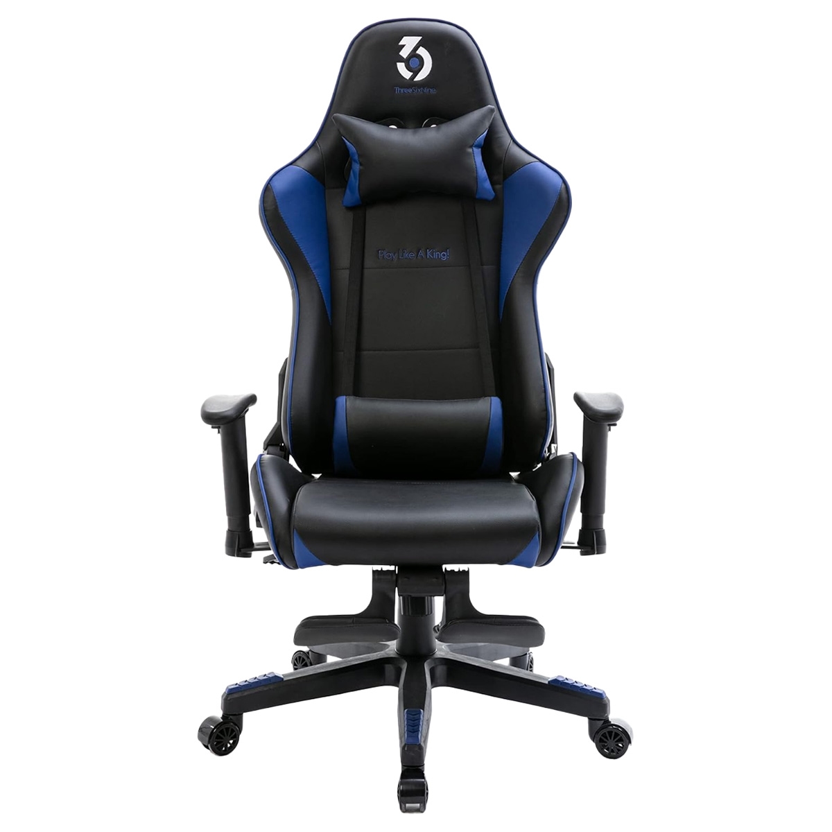 369 Black/Dark Blue Adjustable K3 Gaming Chair