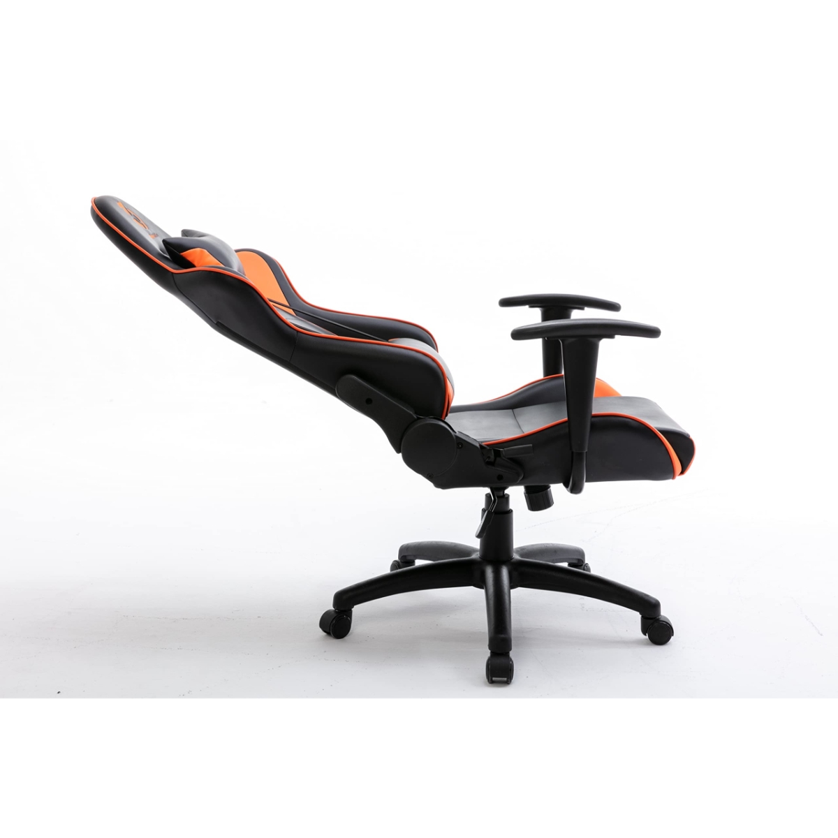 369 Black/Orange Adjustable K1 Gaming Chair