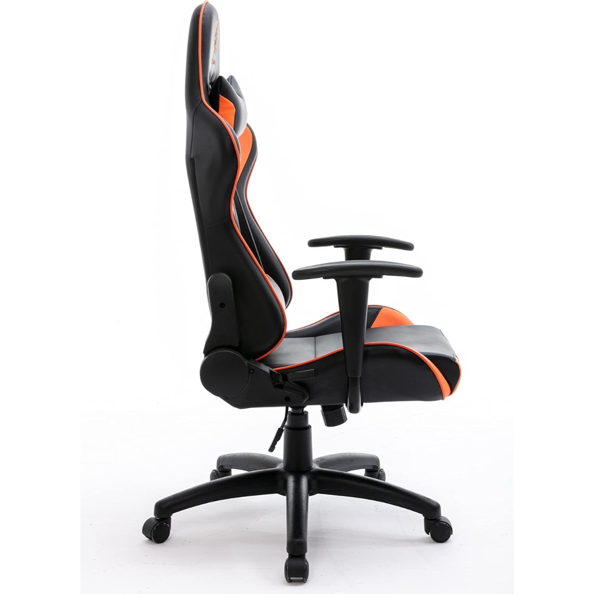 369 Black/Orange Adjustable K1 Gaming Chair