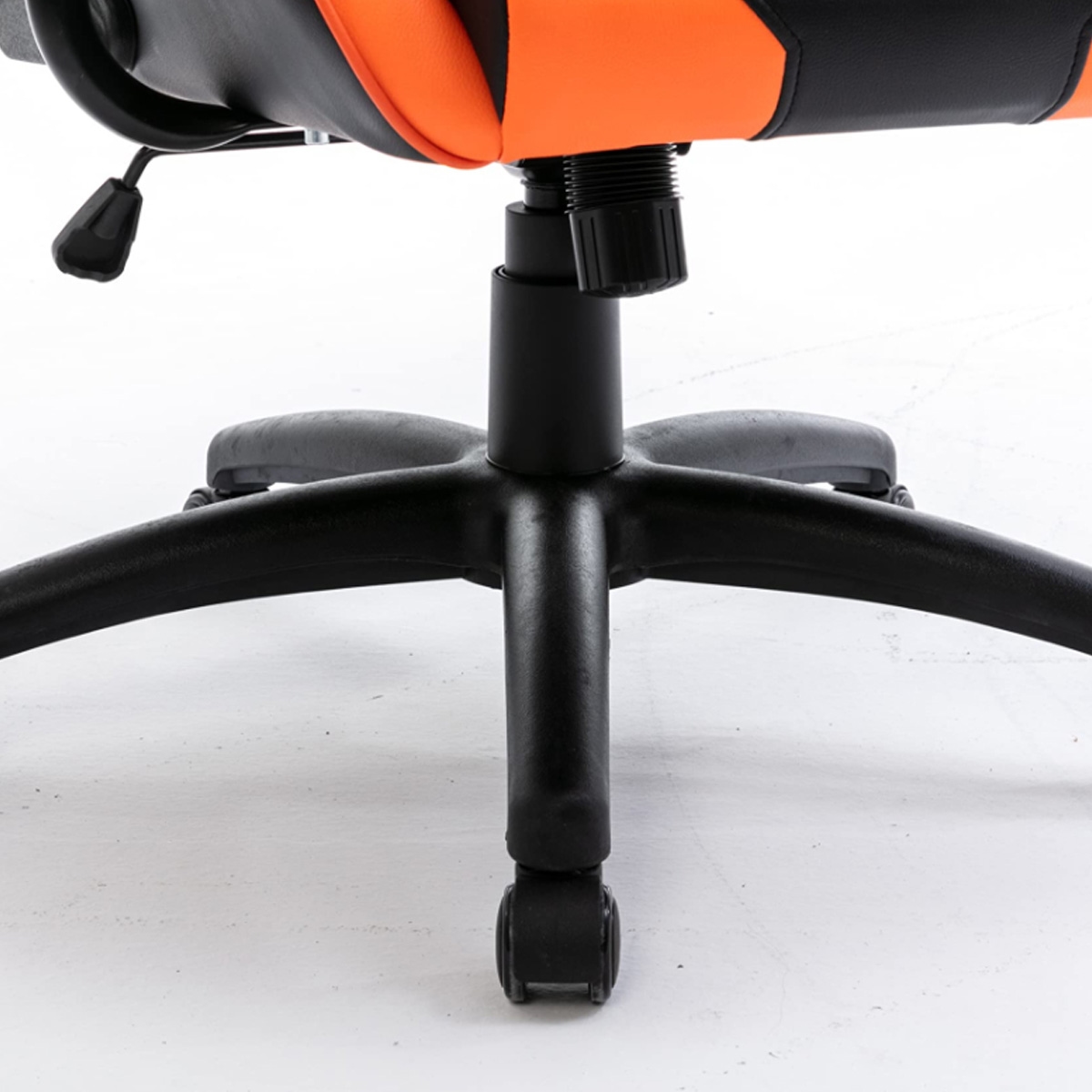 369 Black/Orange Adjustable K1 Gaming Chair