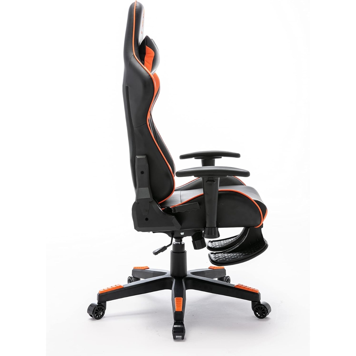 369 Black/Orange Adjustable K3 Gaming Chair