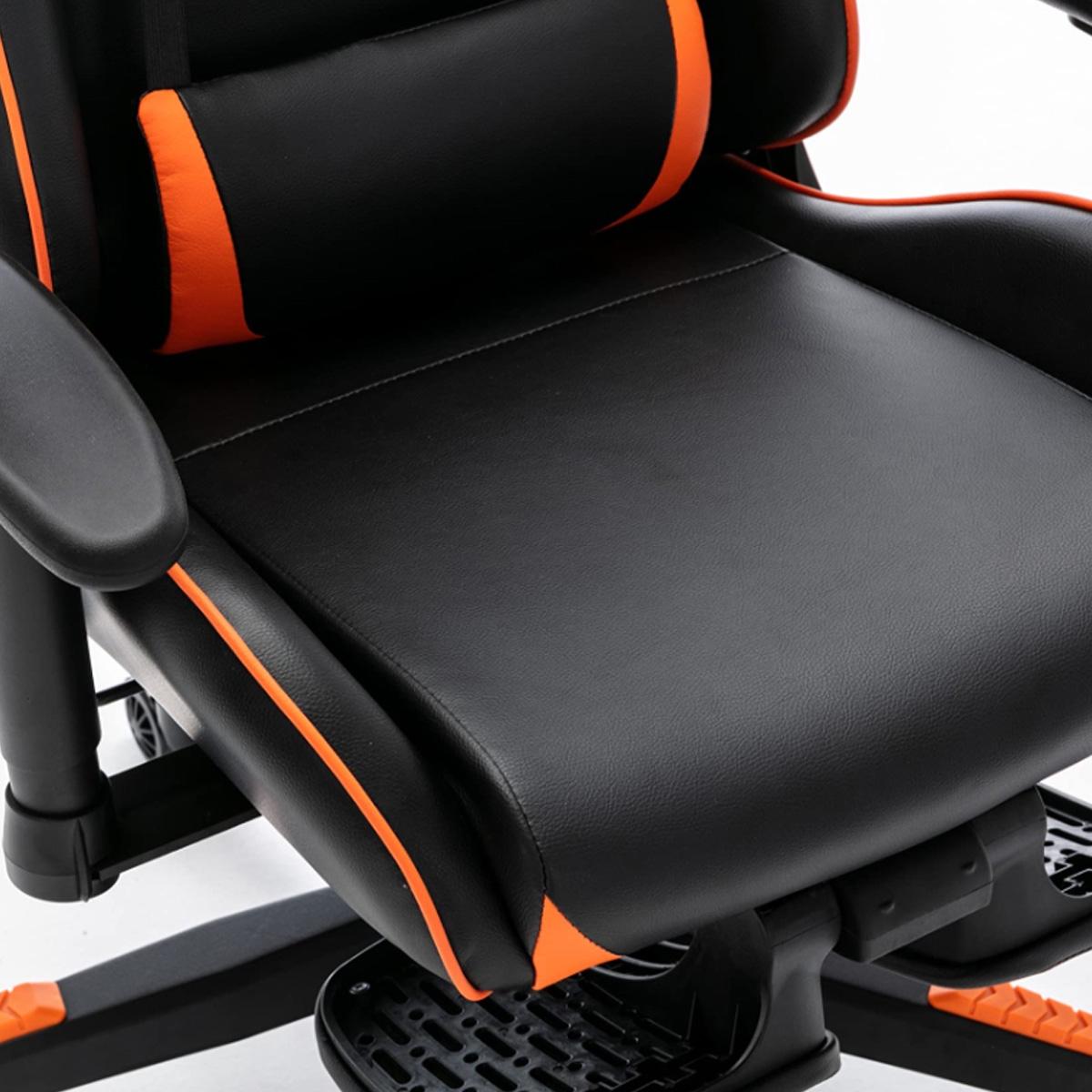 369 Black/Orange Adjustable K3 Gaming Chair
