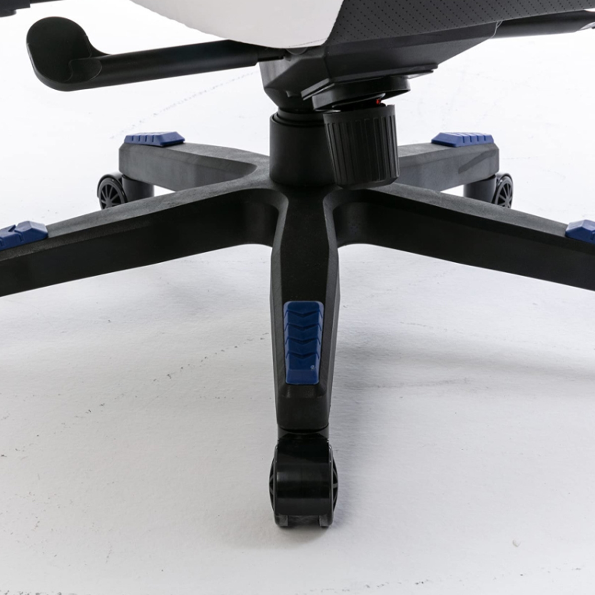 369 Blue/White Adjustable K4 Gaming Chair