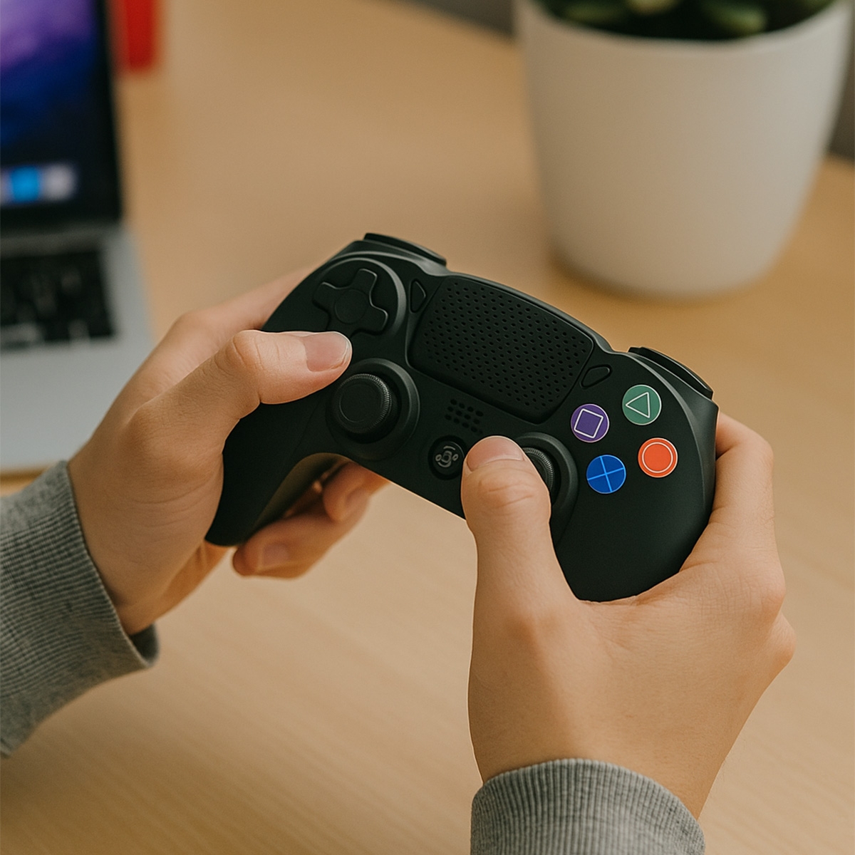 369 G4 Ghost Controller Black for PlayStation 4