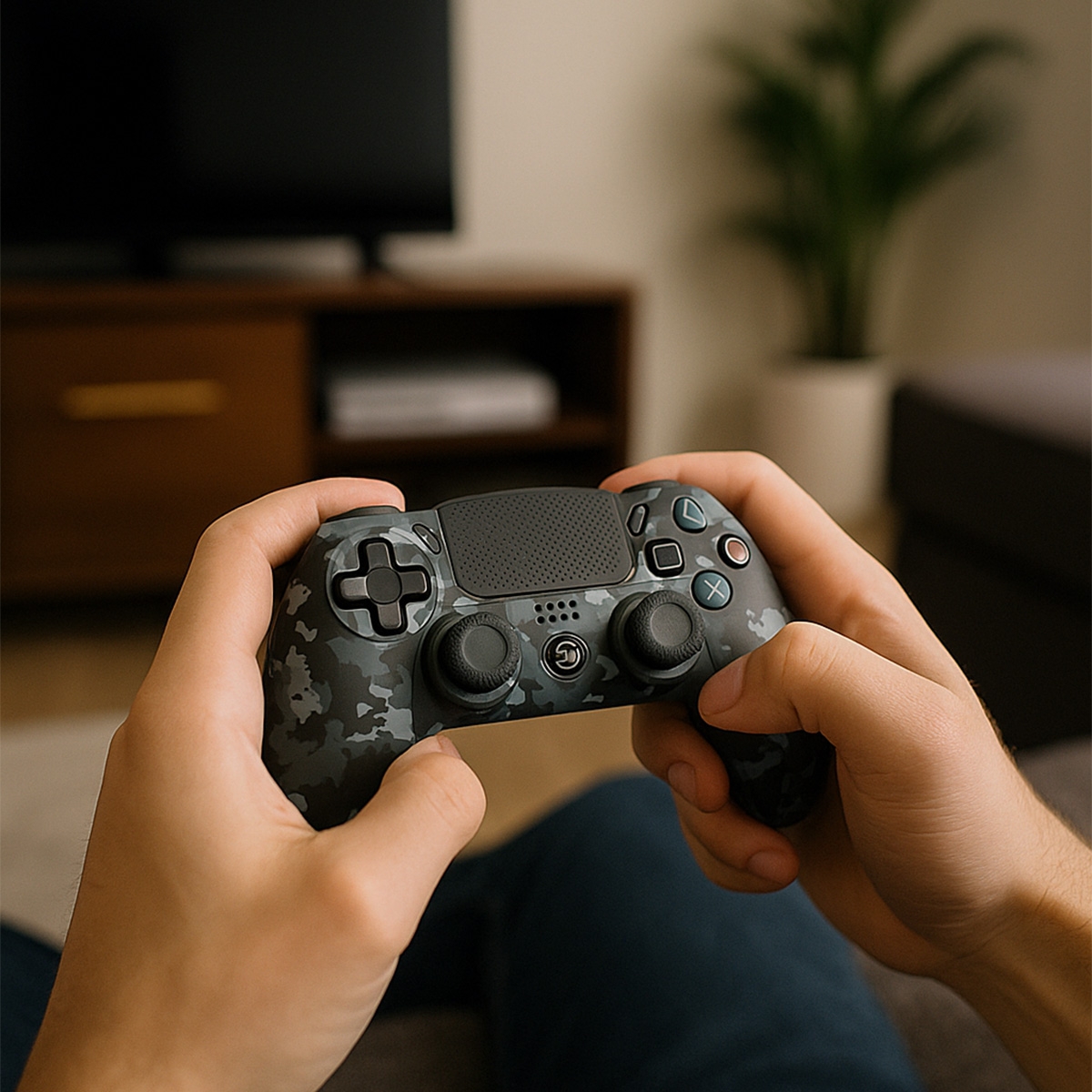 369 G4 Ghost Controller Camo Dark for PlayStation 4