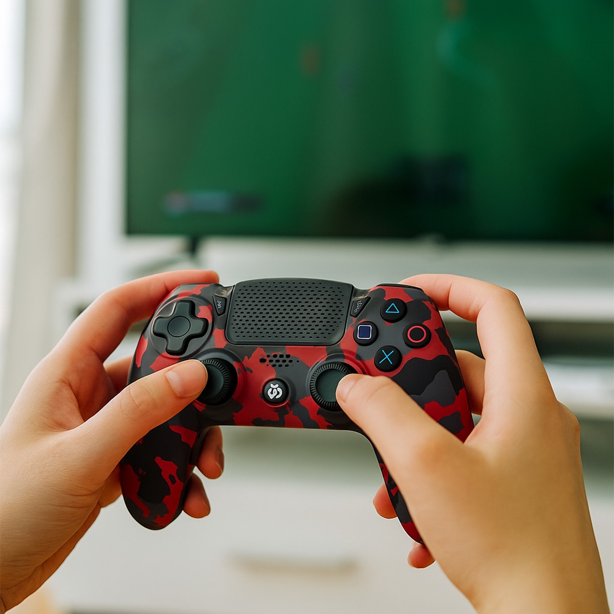 369 G4 Ghost Controller Camo Red for PlayStation 4