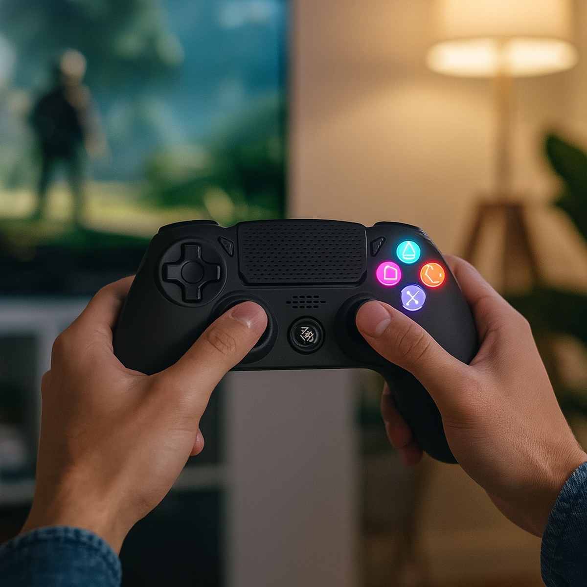 369 G5 Ghost Controller Black for PlayStation 4